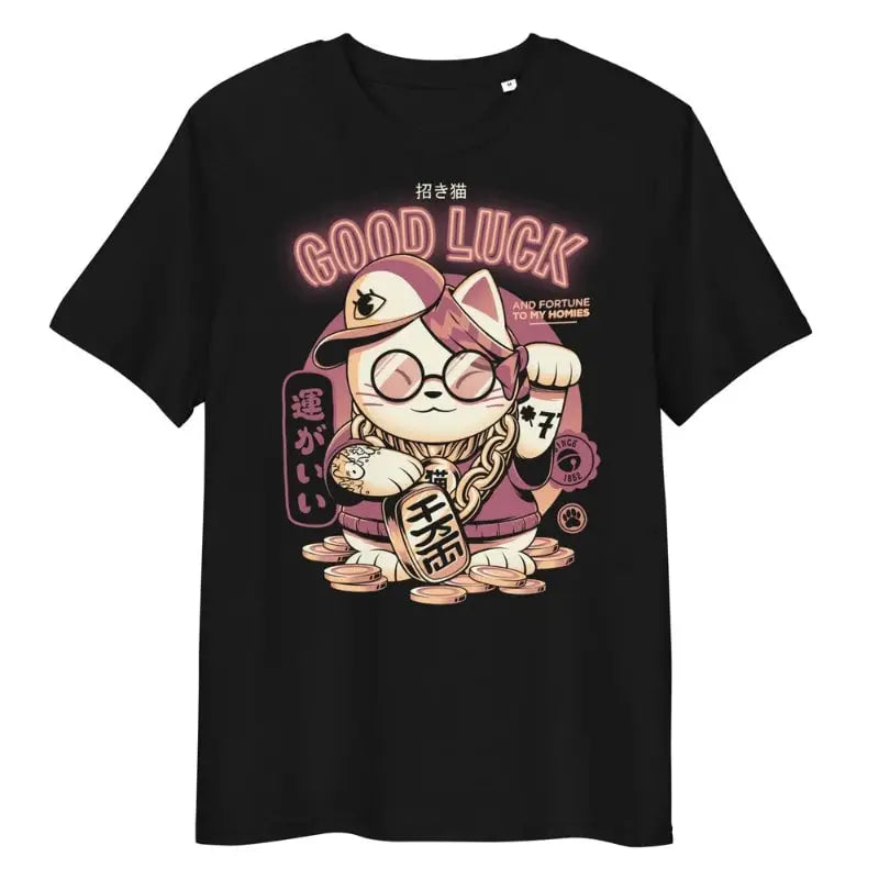 Maglietta giapponese Maneki Neko - S