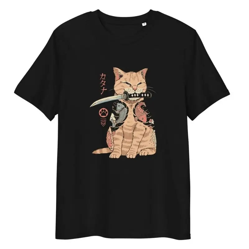 Maglietta giapponese Neko Yakuza - S