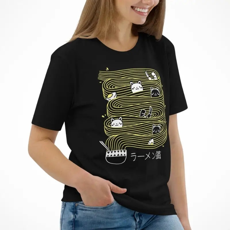 Maglietta giapponese Ramen Kawaii