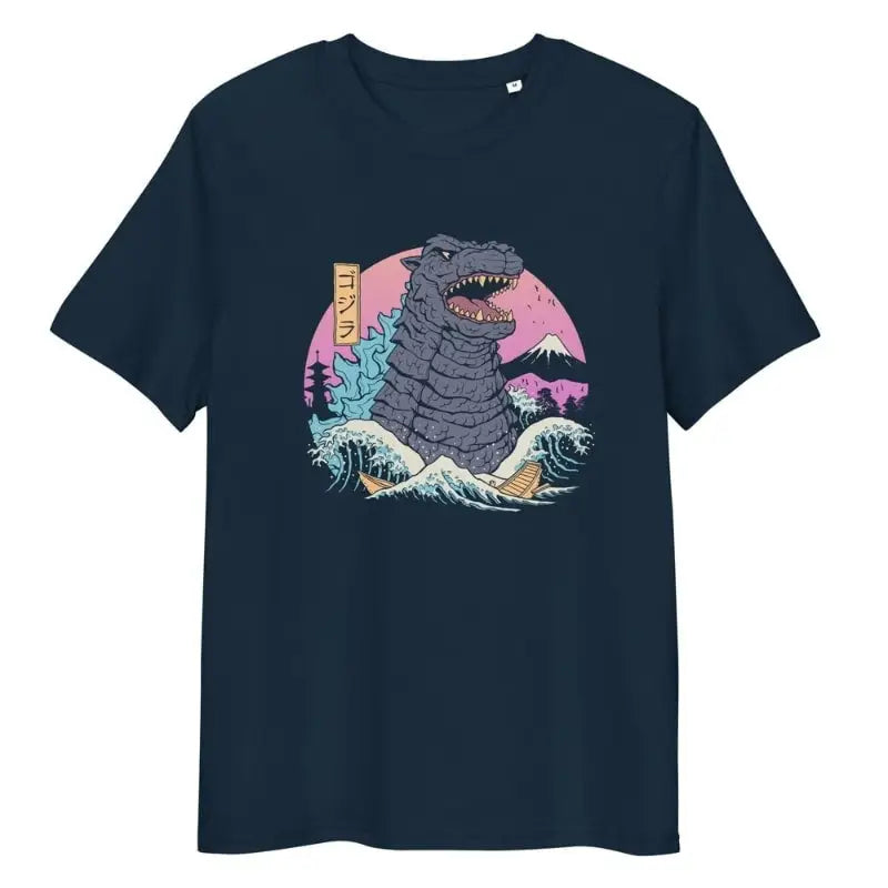 Maglietta giapponese retrò Kaiju - S