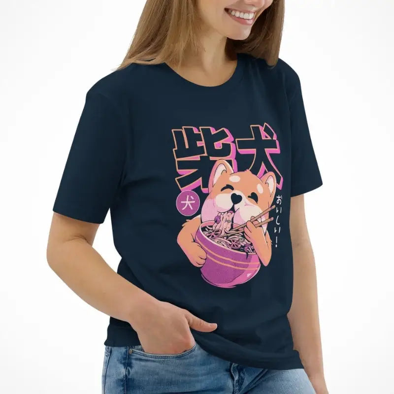 Maglietta giapponese Shiba Noodle