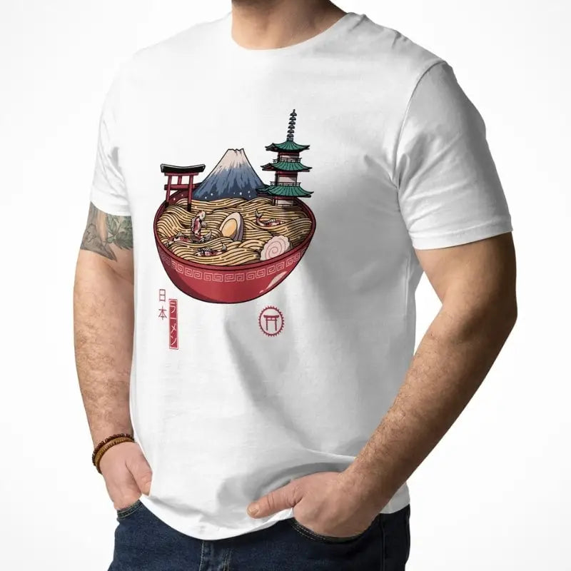 Maglietta Ramen Life giapponese