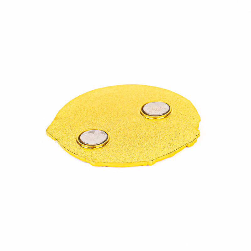 Magnete giapponese in metallo con gatto e sakura