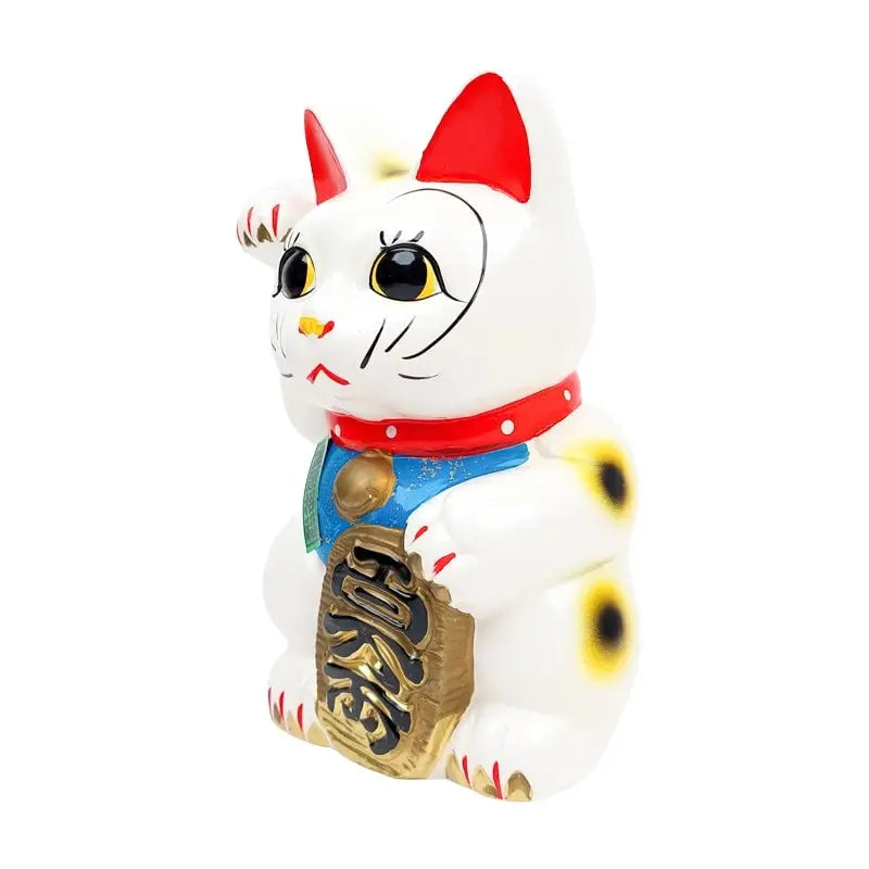 Maneki Neko Seto bianco - 21 cm