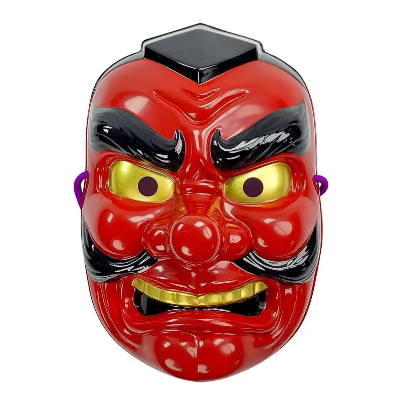 Maschera del demone tengu giapponese