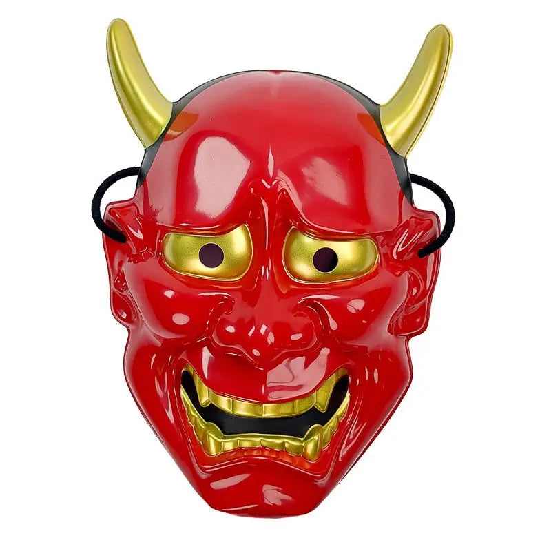 Maschera giapponese Hannya rossa