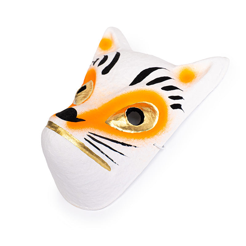 Maschera Giapponese in Cartapesta - Kitsune