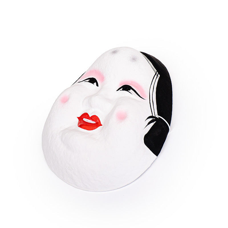 Maschera Giapponese in Cartapesta - Okame