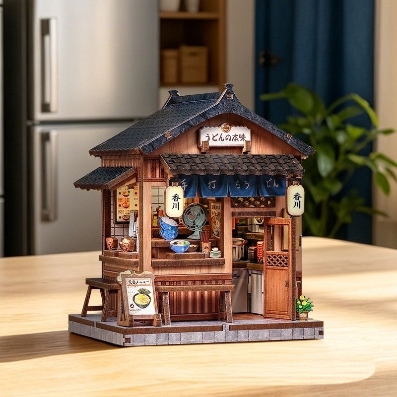 Mini Casa Giapponese In Legno Kagawa Udon House
