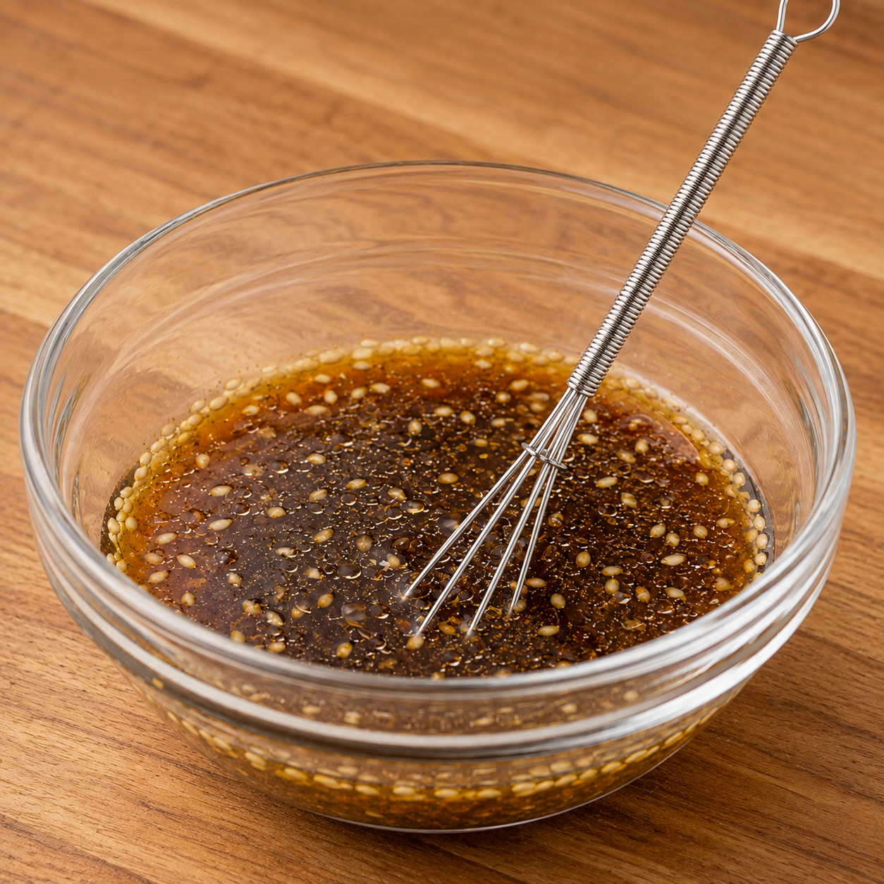 Mini Frusta Giapponese in Acciaio Inox per Vinaigrette e Salse