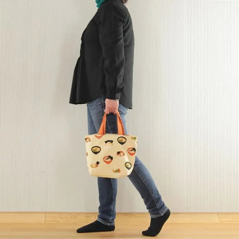 Mini Tote Bag Cotton Ramen
