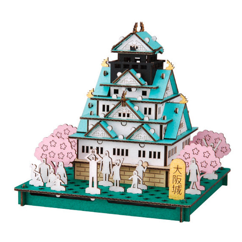 Modello Giapponese In Miniatura - Castello di Osaka