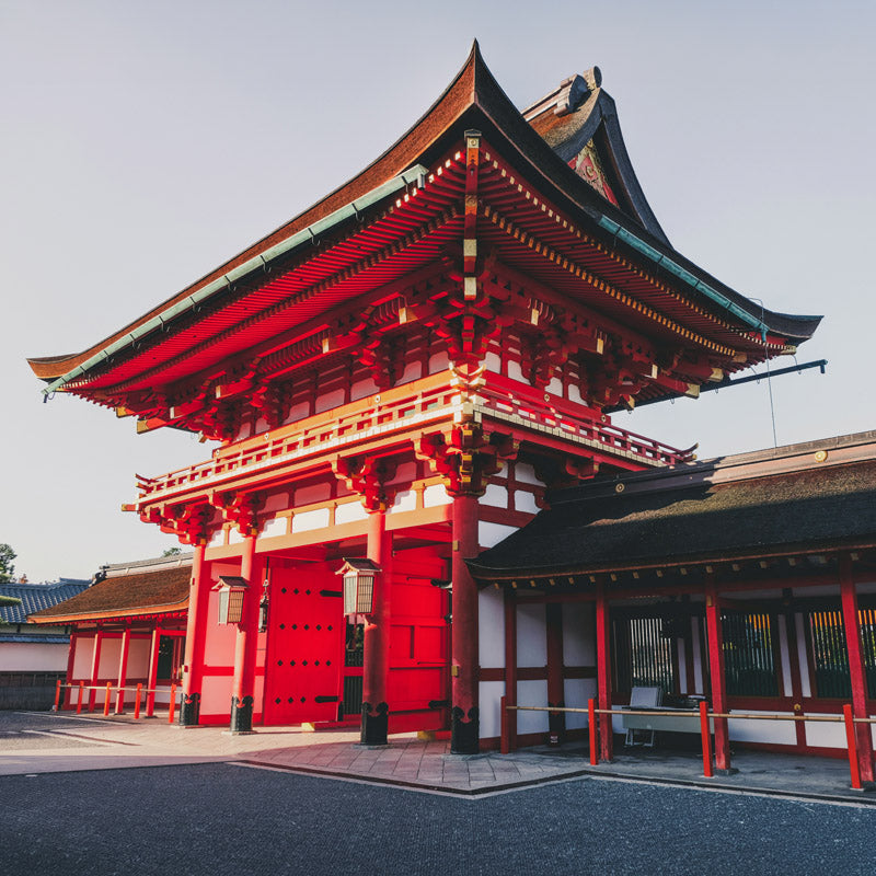 Modello Giapponese In Miniatura - Porta Rōmon del Santuario Inari