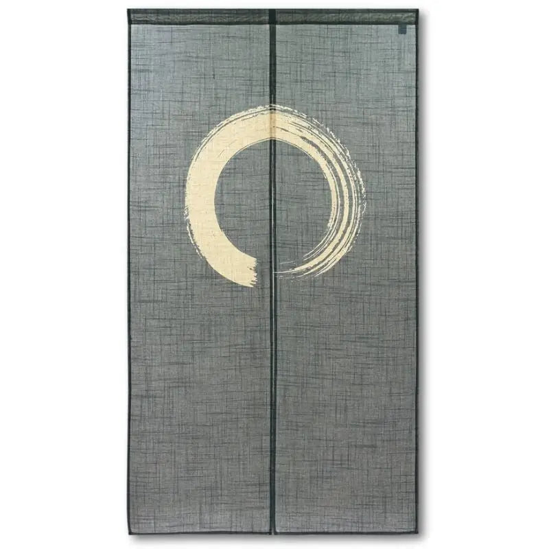 Giapponese Noren Enso Blu - 85 x 150 cm