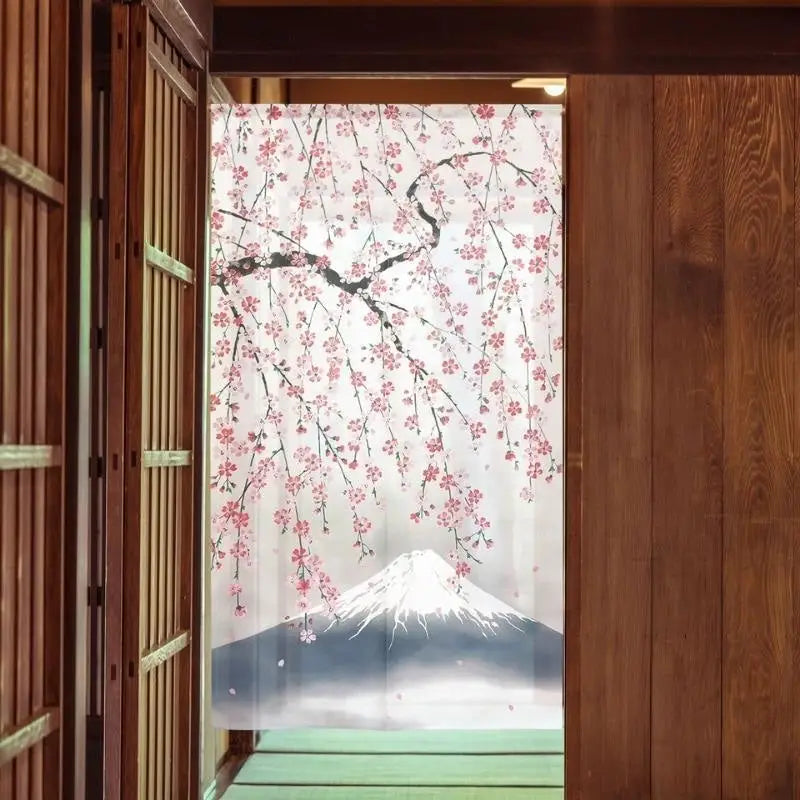 Noren Monte Fuji giapponese
