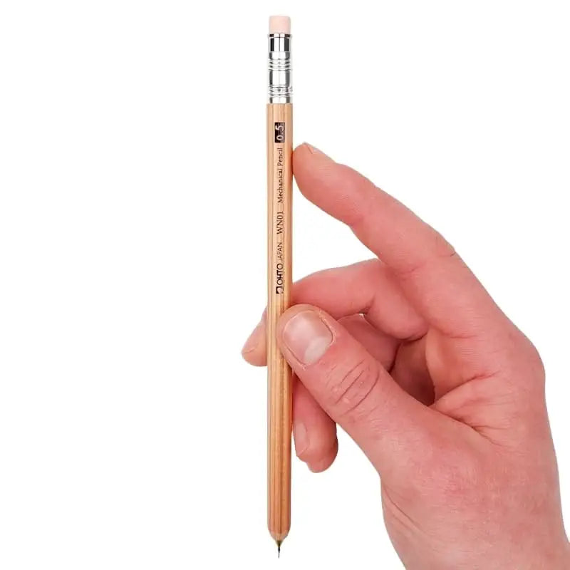 OHTO Matita meccanica in legno naturale da 0,5 mm