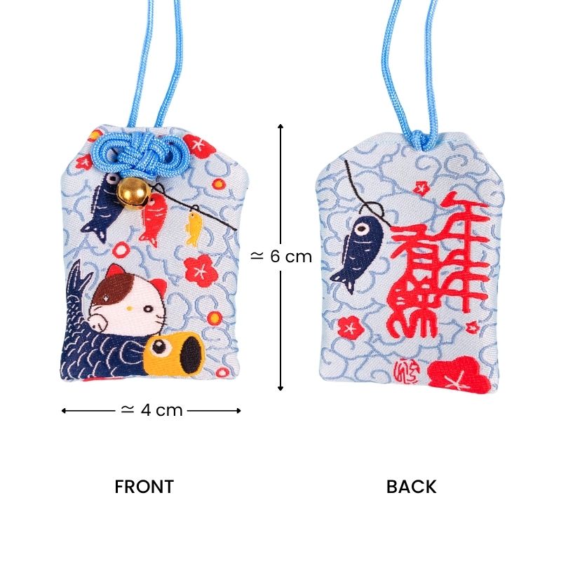 Omamori Giapponese - Carpa Koi Kawaii