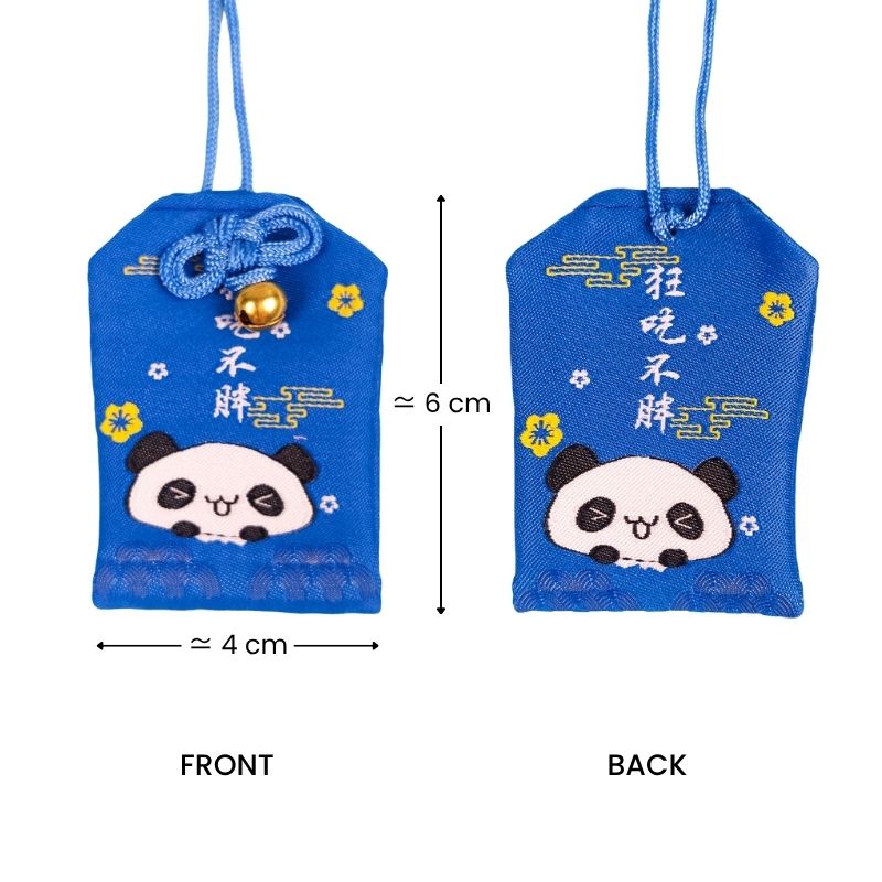 Omamori Giapponese - Panda Kawaii