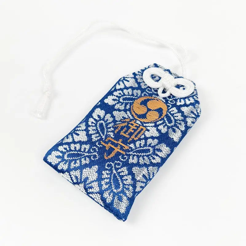 Omamori giapponese Tomoe Blu