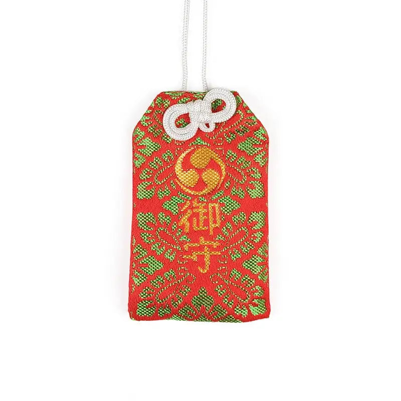 Omamori giapponese Tomoe Rosso