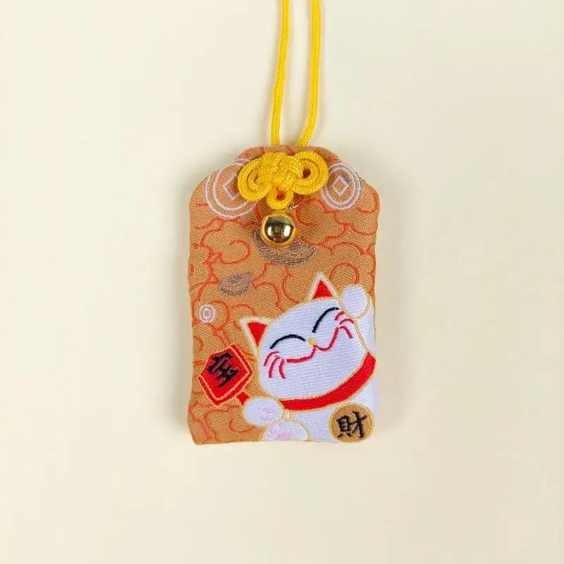 Omamori Kawaii Arancione - Maneki Neko