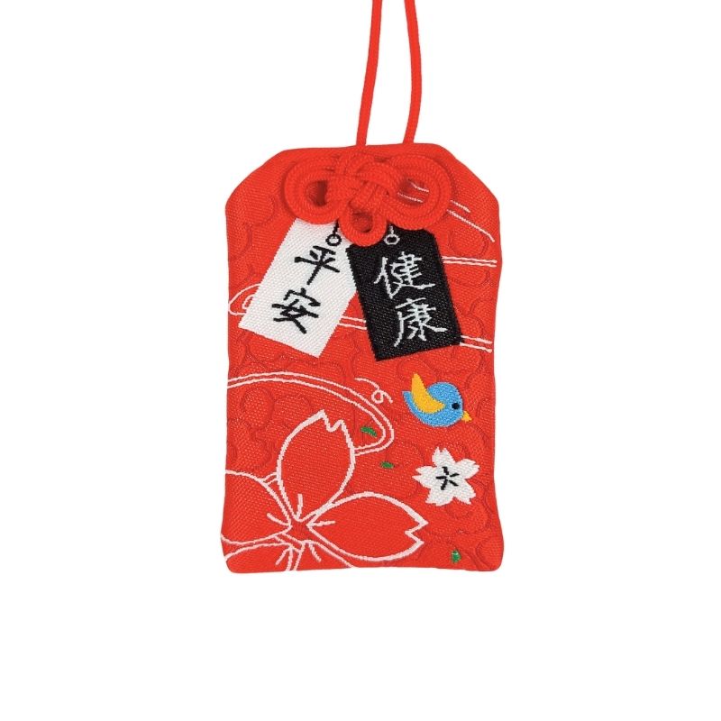 Omamori Rosso - Gufo Kawaii