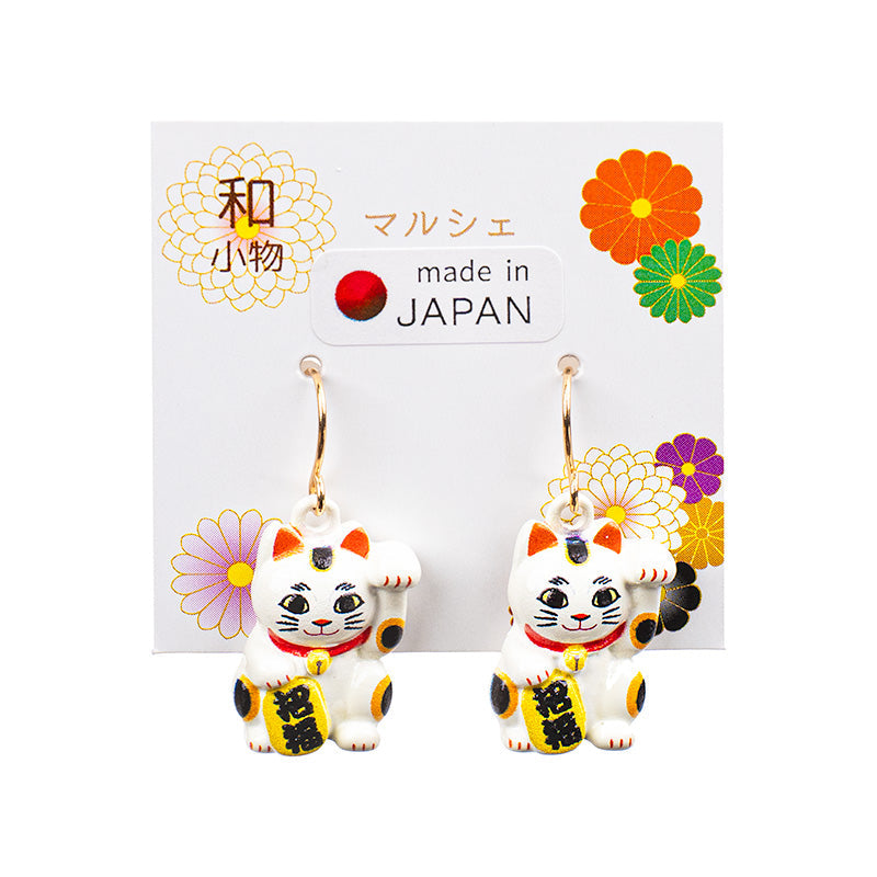 Orecchini Giapponesi - Maneki Neko