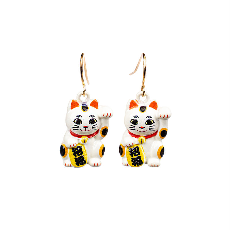 Orecchini Giapponesi - Maneki Neko