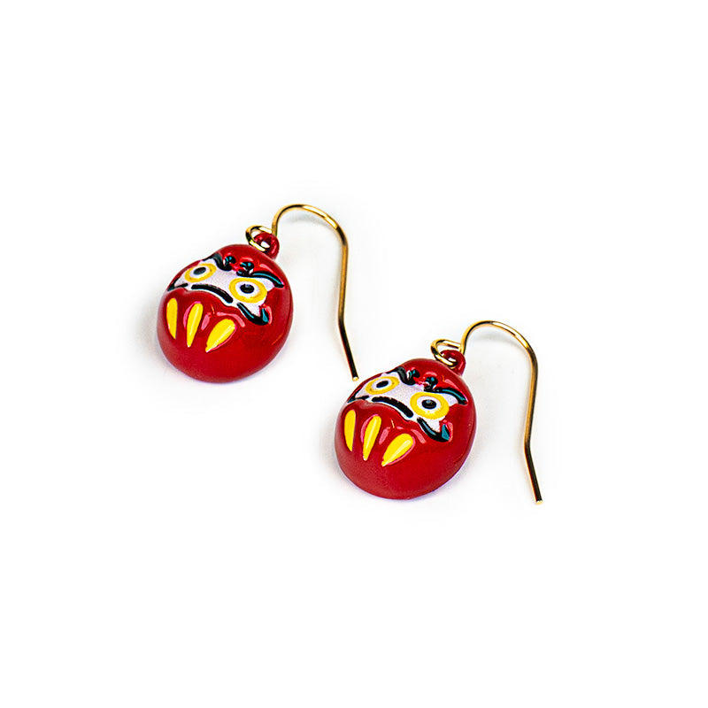 Orecchini Giapponesi - Piccolo Daruma