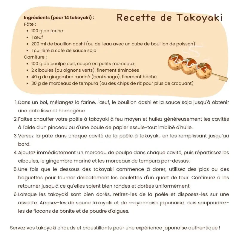 Padella giapponese Takoyaki