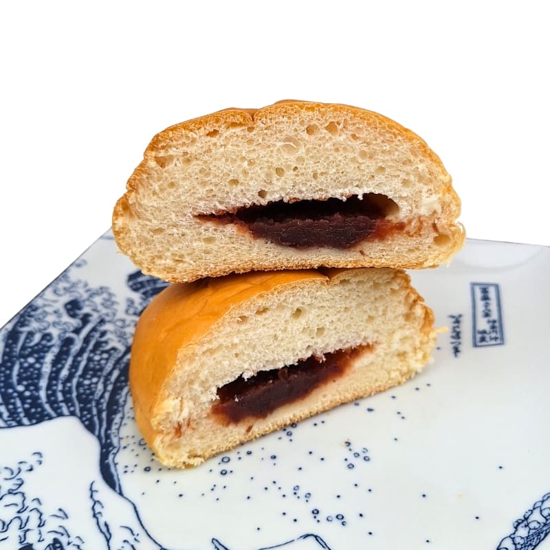 Pane brioche con ripieno di fagioli rossi