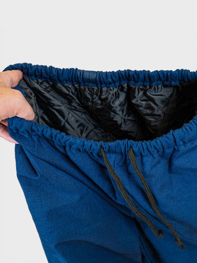 Pantaloni Giapponesi da Uomo – Trapuntati Blu