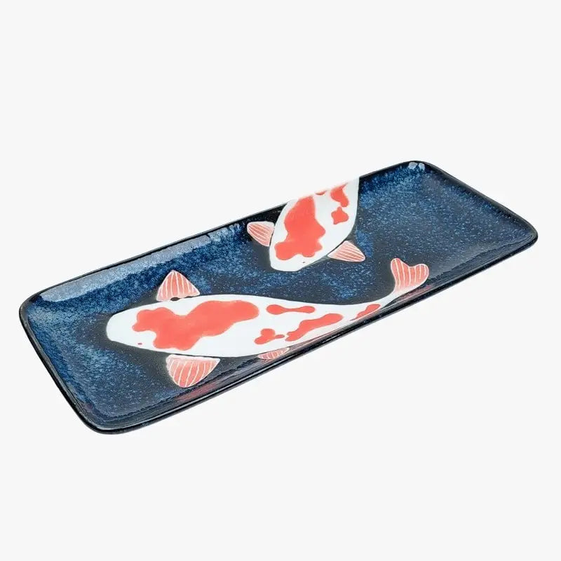 Piatto di sushi di carpa Koi
