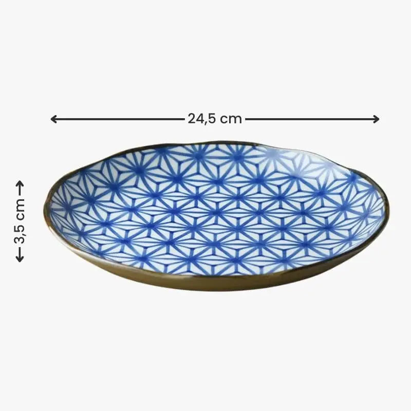 Piatto giapponese Asanoha