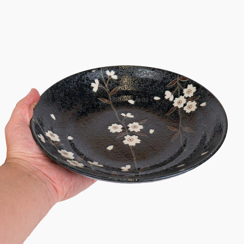 Piatto Fondo Giapponese – Kuro Sakura