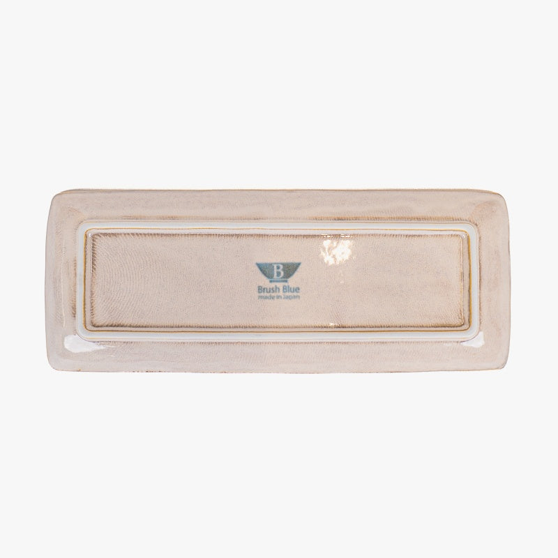 Piatto Rettangolare Giapponese – Marrone