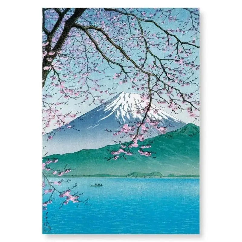 Quadro giapponese Monte Fuji - A4