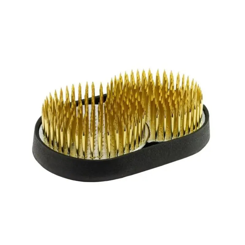 Plettro doppio Kenzan per fiori Ikebana - 80 x 52 mm