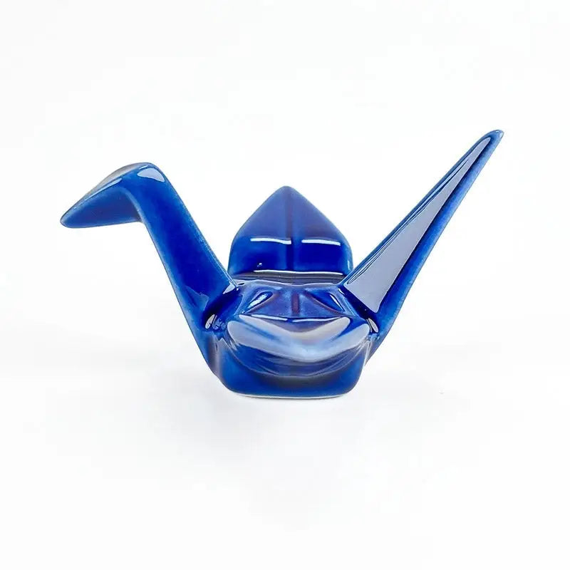 Poggiabacchette Origami Blue