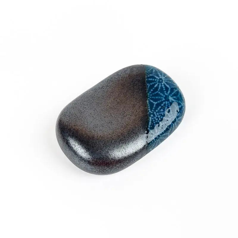 Portabacchette in ceramica Blu