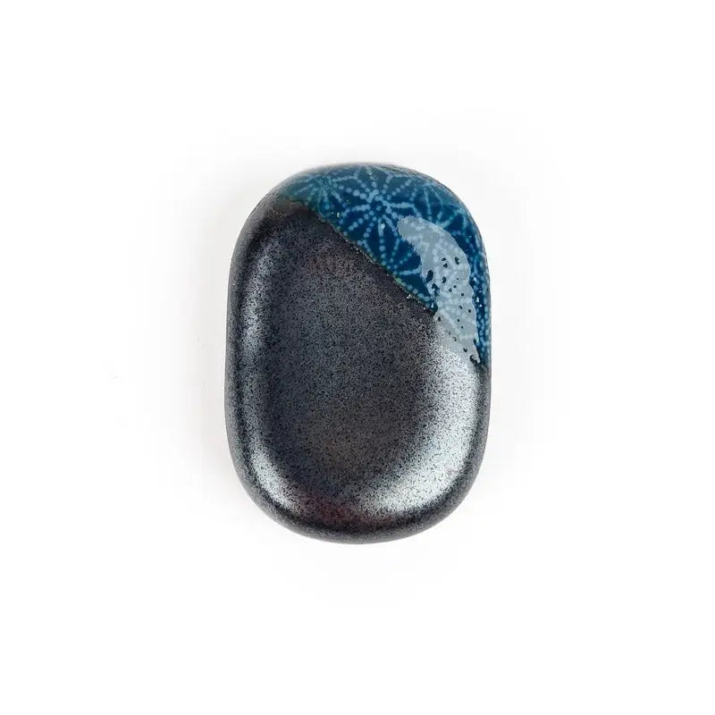 Portabacchette in ceramica Blu