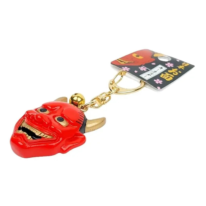 Portachiavi con maschera Hannya