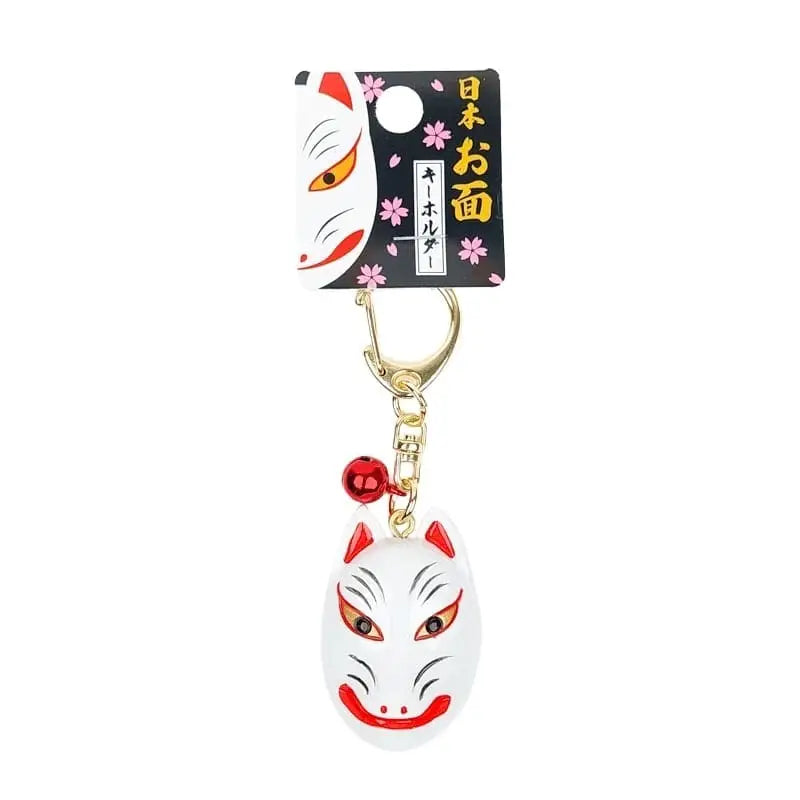 Portachiavi con maschera Kitsune
