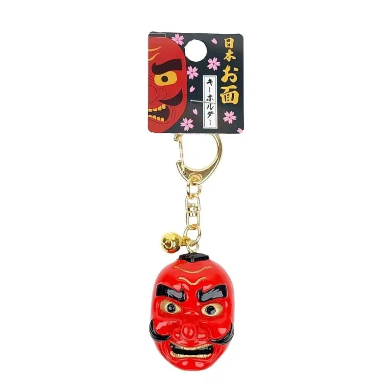 Portachiavi con maschera Tengu