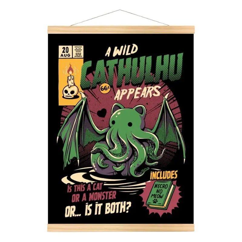 Poster giapponese di Cathulhu - A3