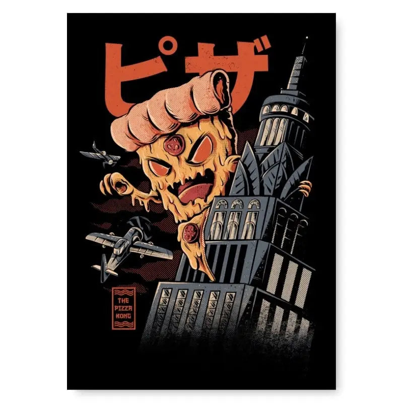 Poster giapponese di Godpizza - A3