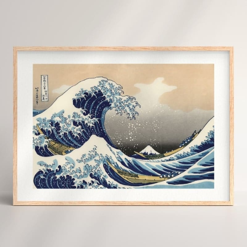 Poster Hokusai Wave Kanagawa - A3