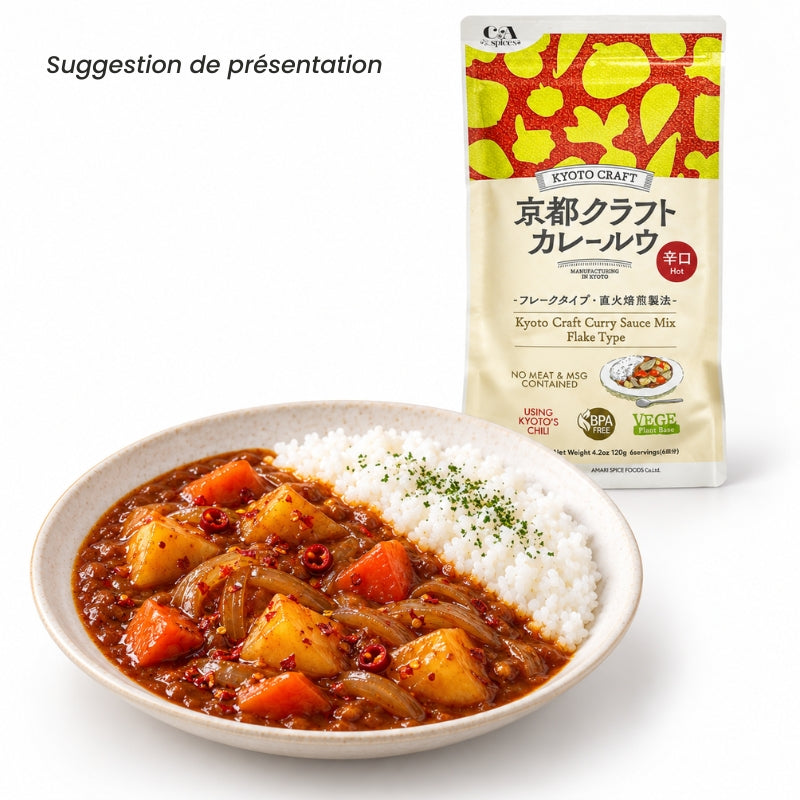 Preparato per Curry Giapponese – Piccante – Kyoto Craft