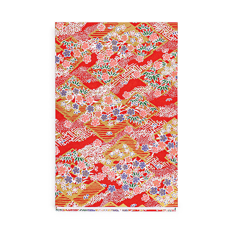Quaderno giapponese Goshuin Mino Washi Rosso