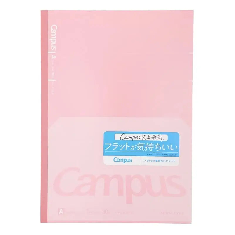 Taccuino giapponese Kokuyo Campus Flat - Rosa